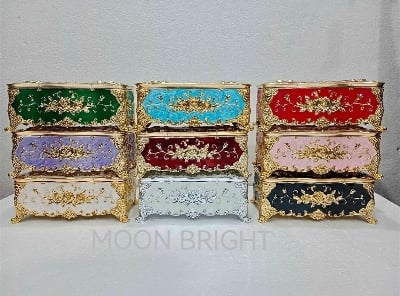 Picture of Luxurious style tissue box fashion high grade home office - Multicolor