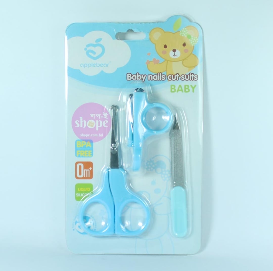 Picture of 3in 1 Baby Manicure Nails Cutter Set - Multicolor