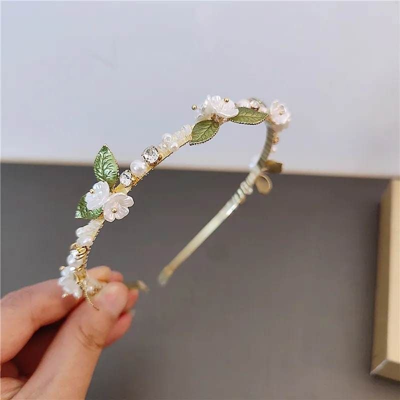 Picture of Leaves Hair Bands Hijab Pin Women And grils Jewelery Accessories - Multicolor - Int: One size