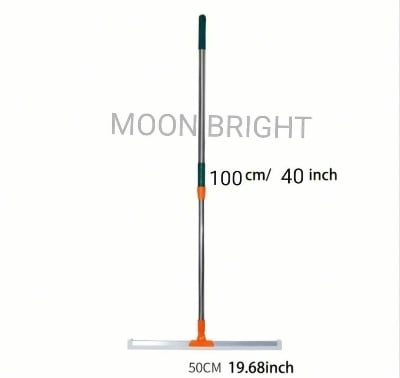Picture of Adjustable Long Handle Broom Brush for Efficient Tile Cleaning - Green