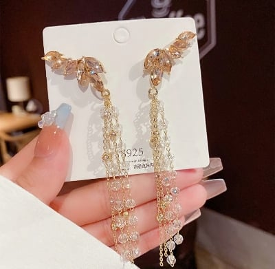 Picture of Earrings Set Women Earings New Fashion Accessories - Gold - Adjustable