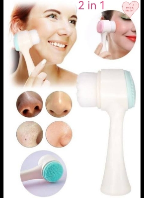 Picture of  Silicone Facial Cleansing Brush 3D Stand Pore Cleaning Face Wash Brush Cleansing Brushes Skin Care Tool