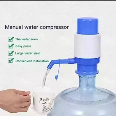 Picture of Manual water bottle pump dispenser Drinking Water Pump - Multicolor