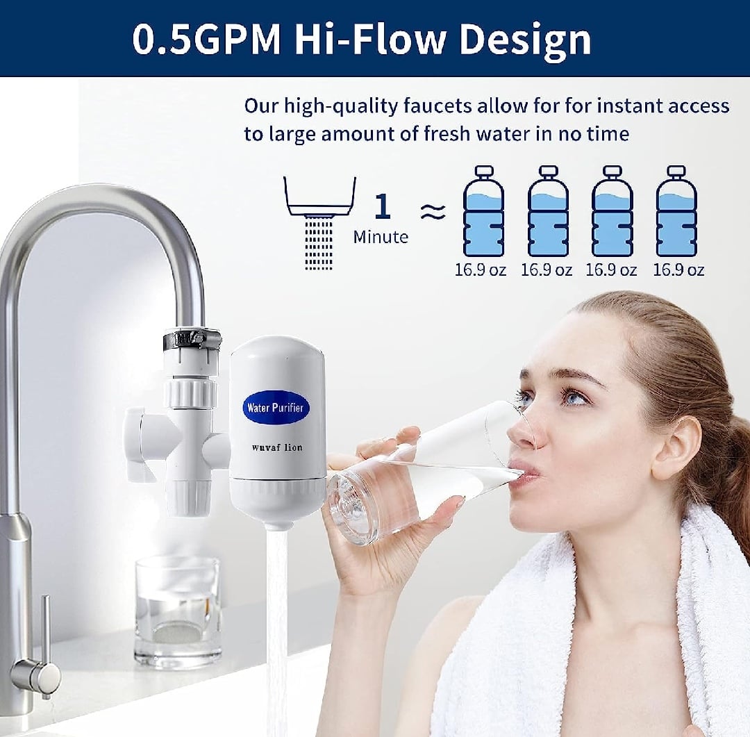 Picture of SWS Mini Water Filter, Water Purifier Filter, Washable Mini Water Purifier 1pcs