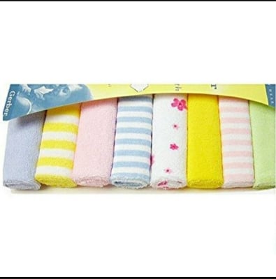 Picture of Baby Towels Set - 8 Pieces - Multicolor