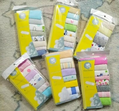 Picture of Baby Towels Set - 8 Pieces - Multicolor