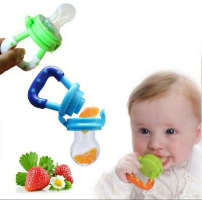 Picture of Silicone Baby Fruit Feeding Pacifier - Multicolor - Multicolor