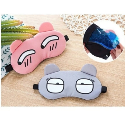 Picture of 1pcs Cold sleeping eye mask with cooling gel pad - Multicolor