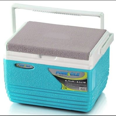 Picture of 4.5 Litre Pinnacle Ice Cooler Box with Soft Touch Handle Keeps Cold Upto 48 Hours - Multicolor