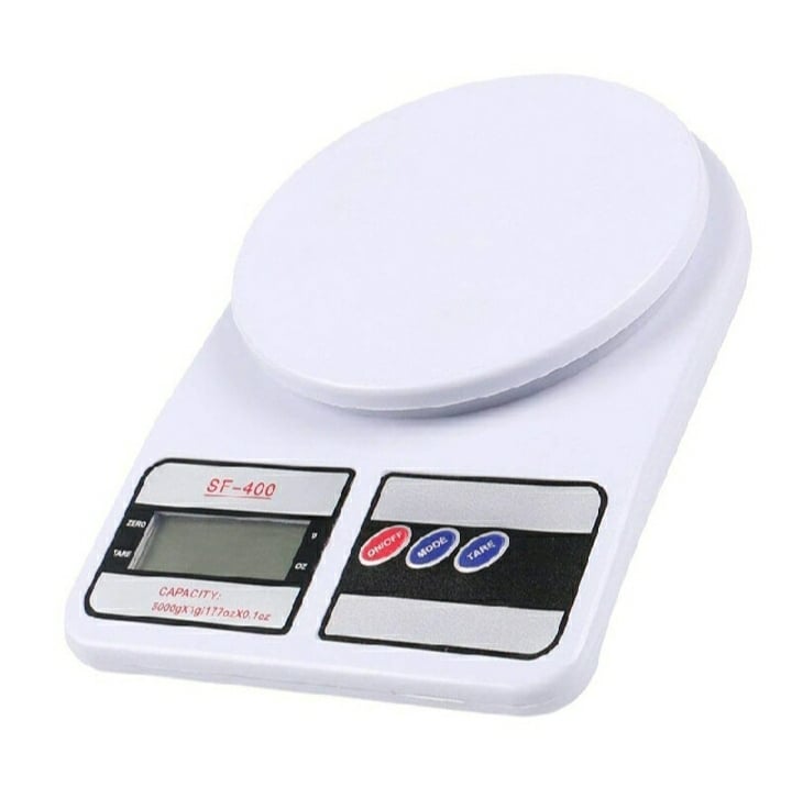 Picture of Kitchen Scales Digital Balanca Food Scale High Precision Kitchen Electronic Scale 10kg Digital Baking Food Scale - Weight Machine Digital - White