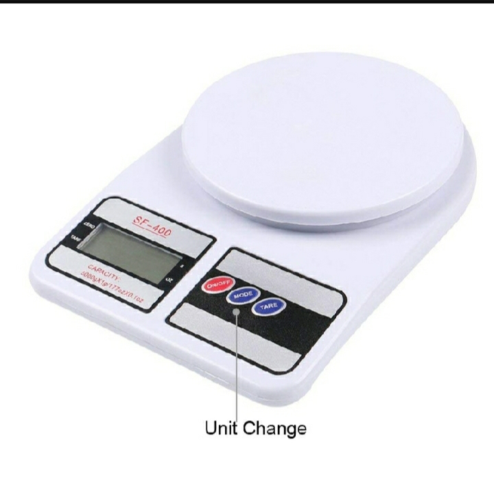 Picture of Kitchen Scales Digital Balanca Food Scale High Precision Kitchen Electronic Scale 10kg Digital Baking Food Scale - Weight Machine Digital - White