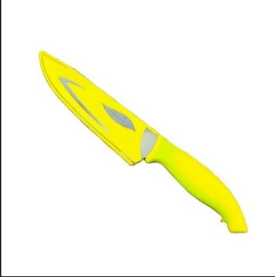 Picture of Kitchen With Cover Fruit Knife Vegetables New Stylish - Yellow