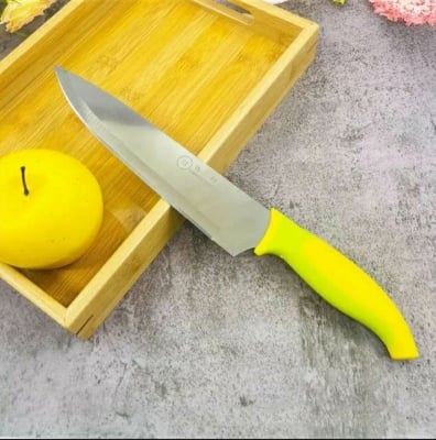 Picture of Kitchen With Cover Fruit Knife Vegetables New Stylish - Yellow