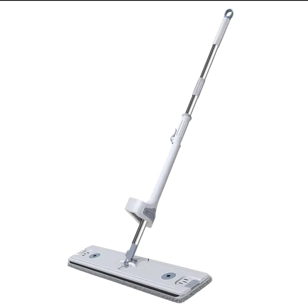 Picture of Premium Microfiber Flat Mop for Floor Cleaning M-6 Removable Washable Cleaning Pad and Mop - Multicolor