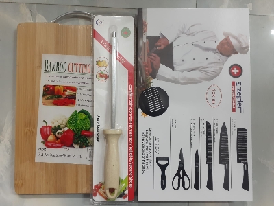 Picture of All In One Combo Set Zepter Sharpner Cutting Board - Combo Set