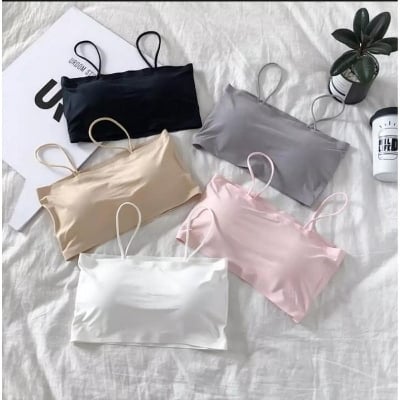 Picture of Slim strap padded bra body shaped bra pad removal bra teenagers bra younger women bra