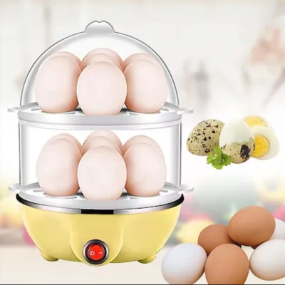 Picture of Electric Egg Boiler | Multi-Layer Egg Steamer for Perfect Boiled Eggs - Multicolor