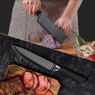 Picture of Kitchen tools Zepter 6 Pcs Set Coating Stainless Steel - Black