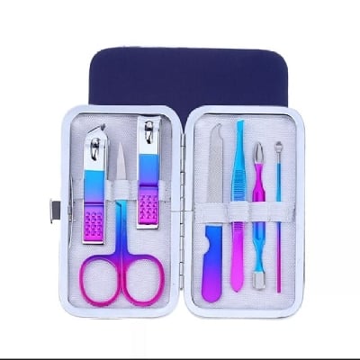 Picture of 7 in 1 luxury manicure set nail cutter kit -Nail Cutter Set