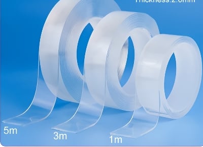 Picture of 1M/3M/5M 2CM/3CM Wide Clear Nano Double Side Adhesive Tape - Nano tape
