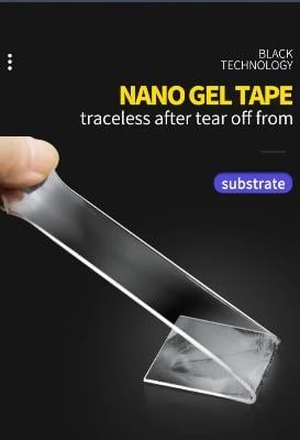 Picture of 1M/3M/5M 2CM/3CM Wide Clear Nano Double Side Adhesive Tape - Nano tape