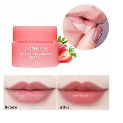 Picture of LANEIGE Lip Sleeping Mask Berry 3g - Authentic Cute Lip Balm