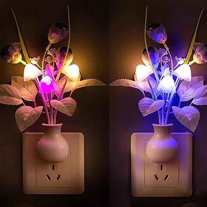 Picture of LED Sensor Dream Mushroom Night Light Lamp - Multi-Color 1 pcs