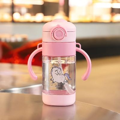 Picture of Hello Dude Cute DinosaurHorse  Kids Store Water Bottle (360ml)