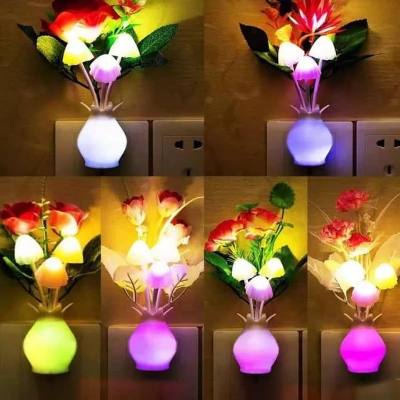 Picture of LED Sensor Dream Mushroom Night Light Lamp - Multi-Color