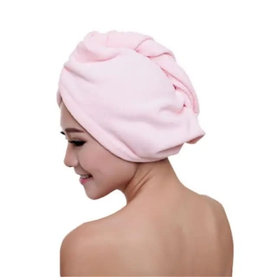 Picture of Dry Hair Cap Microfiber Quick Towel Magic Hair Towel Wrapped Towels for Women - Speed Up Your Hair Drying - Easy To Use and Clean