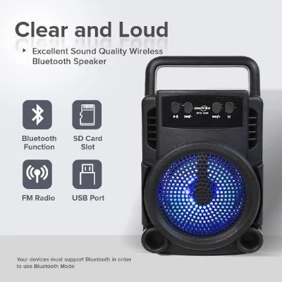 Picture of KTS Speaker GTS-1360 wireless portable speaker Mini style 3 inch - Speaker - Bluetooth Speaker