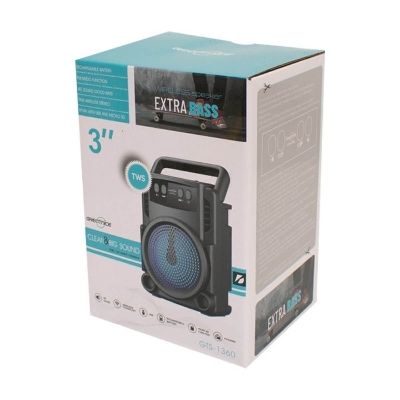 Picture of KTS Speaker GTS-1360 wireless portable speaker Mini style 3 inch - Speaker - Bluetooth Speaker