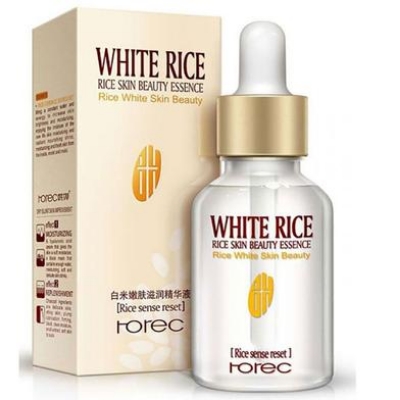 Picture of Rice Serum ROREC White Rice Tender Skin Moisturizing Beauty Essence Rice Face Serum 15ml