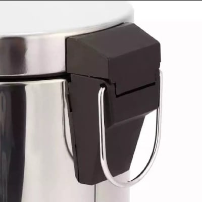 Picture of Rubbish Bin 5L Household Stainless Steel Step Pedal Trash Can Dustbin Garbage Container - Multicolor