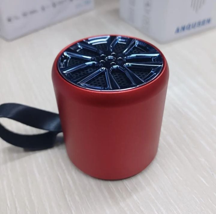Picture of Full Metal Portable Shake Wireless Bluetooth Speaker/ M9 Bluetooth Speaker, Mini Wireless Subwoofer, Small Steel Cannon, Portable Small Speaker Suitable For Party - 5 Hours Backup - Bluetooth Speaker - Bluetooth Speaker - Bluetooth Speaker