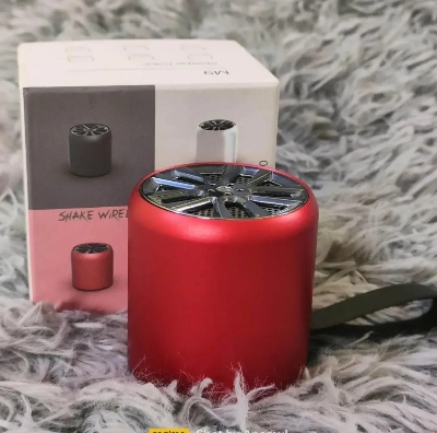 Picture of Full Metal Portable Shake Wireless Bluetooth Speaker/ M9 Bluetooth Speaker, Mini Wireless Subwoofer, Small Steel Cannon, Portable Small Speaker Suitable For Party - 5 Hours Backup - Bluetooth Speaker - Bluetooth Speaker - Bluetooth Speaker