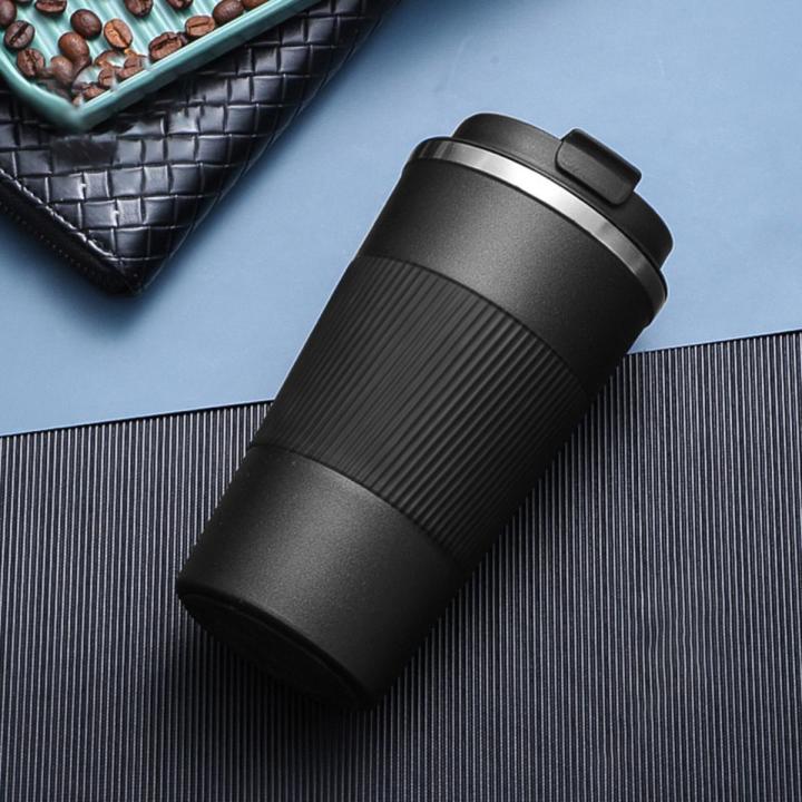 Picture of 510Ml Stainless Steel Coffee Vacuum Flask Coffee Mug - Coffee Mug - Coffee Mug - Black