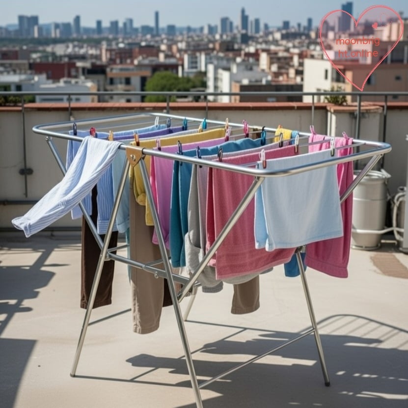 Picture of Stainless Steel Folding Cloth Drying Stand