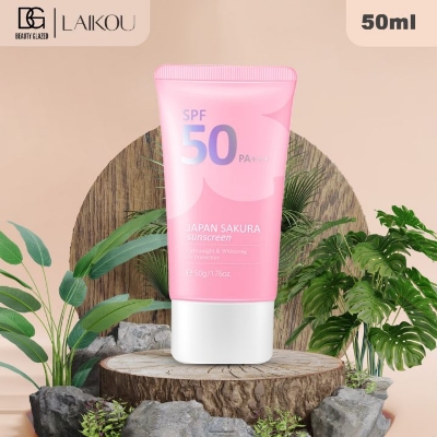 Picture of Laikou Japan Sakura Face Sunscreen, SPF50++ 50 gm
