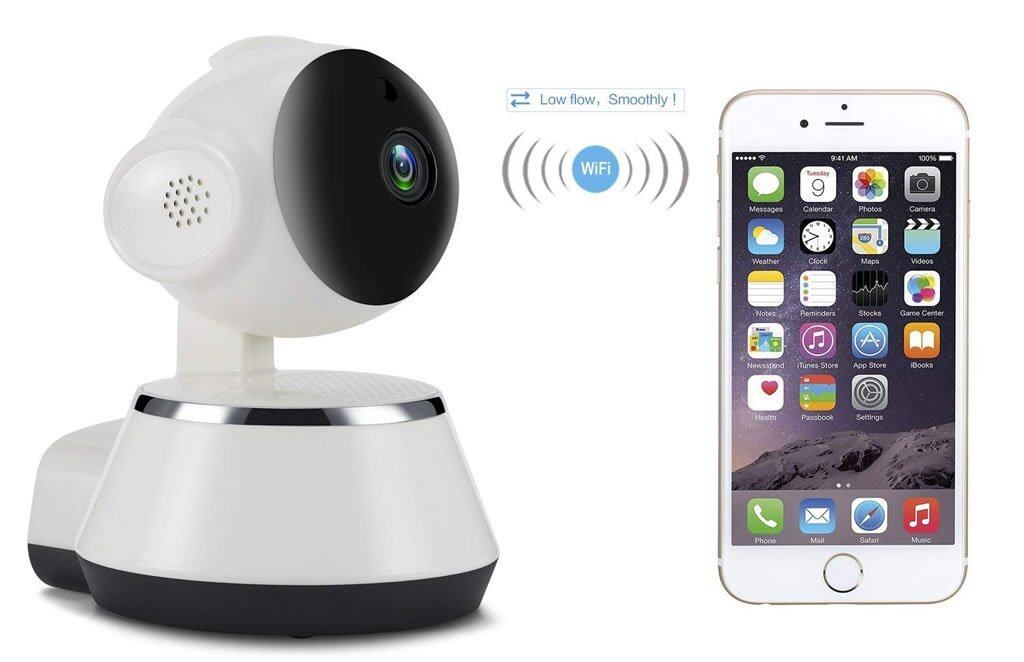 Picture of V380 IP Camera WiFI IP Camera 360 Degree IP Camera Mini CC Camera Wireless CCTV Camera robotic 2023 IP Camera Online wifi wi-fi security camera