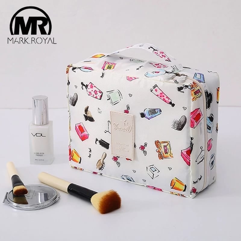 Picture of Waterproof Makeup organizer bag Multifunction Makeup Storage Bag Toiletries Cosmetic box Portable Female Travel