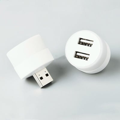 Picture of USB Mini Light_Plug And Play_Usb Gadgets Hub 2Ports,LED Eye Protection,Reading Desk Lighting For Computer