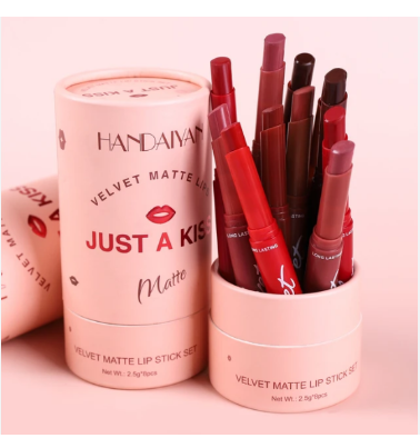 Picture of Handaiyan Just a Kiss velvet Lipstick set of 8 pcs