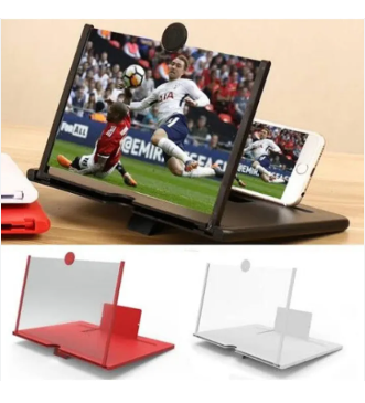 Picture of 9D Mobile Phone video Amplifier Enlarged screen Magnifier , Phone Holder, Movie/Video Magnifier for Smartphone Enlarged Screen