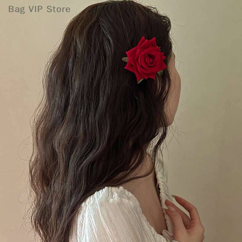 Picture of Red Velvet Follower Artificial  Hair Clip