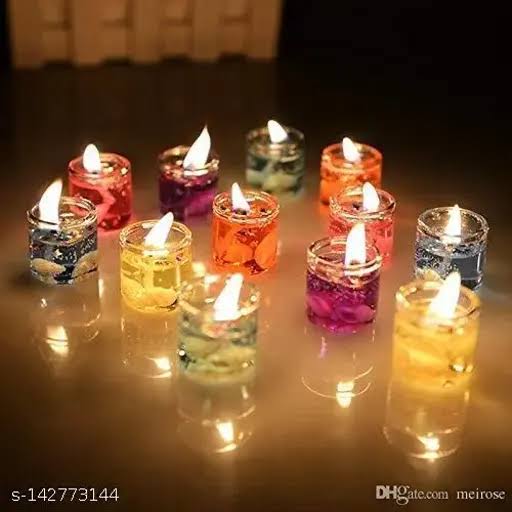 Picture of Jelly Candle for Party Use - 6 Pieces