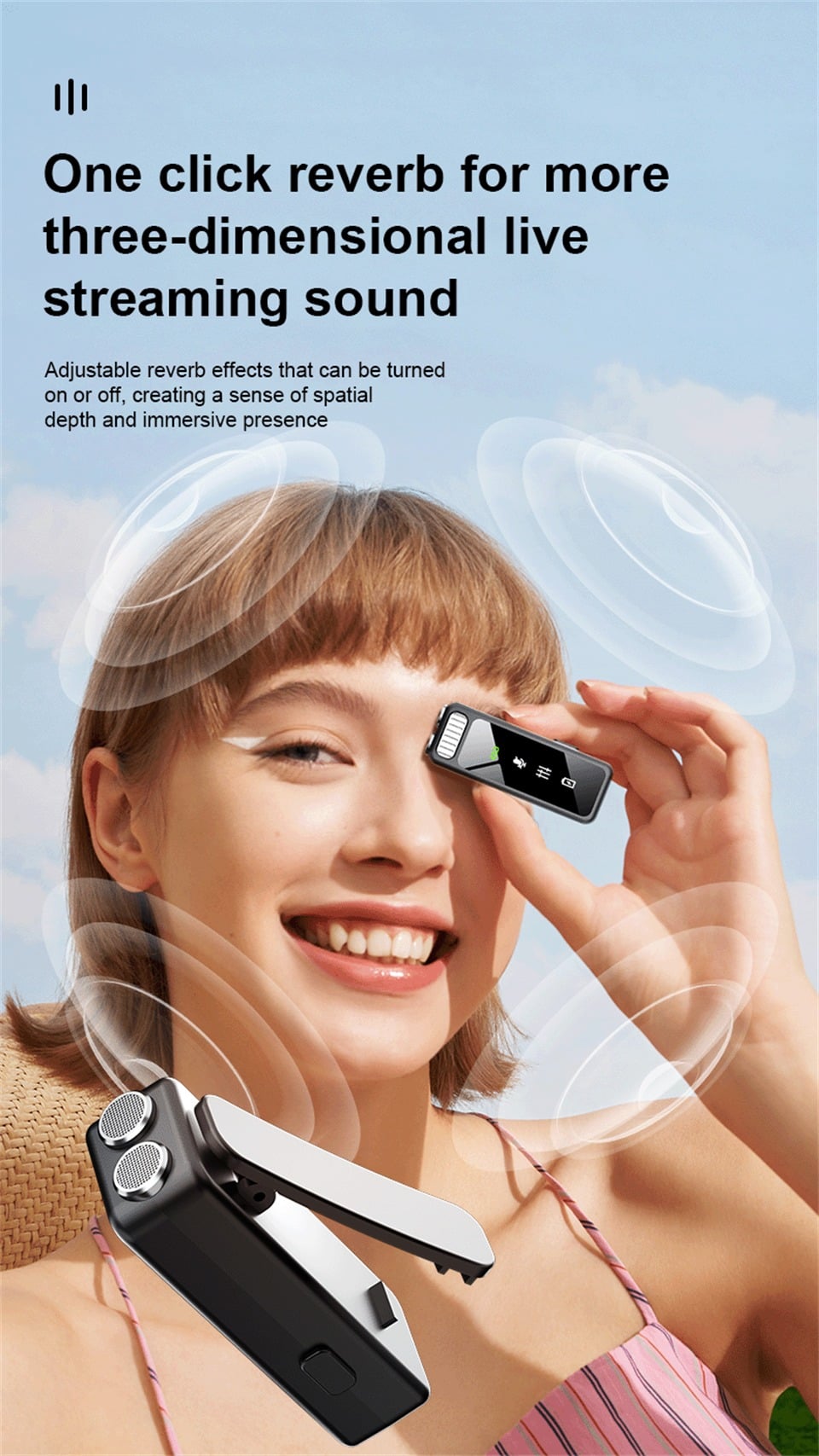 Picture of K40 Lavalier Lapel Wireless Microphone