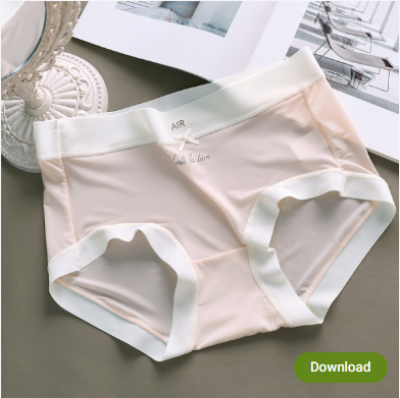 Picture of Soft silk panty transparent panty net panty stylish panty