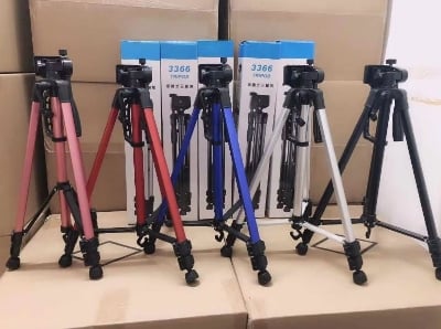 Picture of Aluminum Tripod Stand 3366 For Mobile and DSLR Camera
