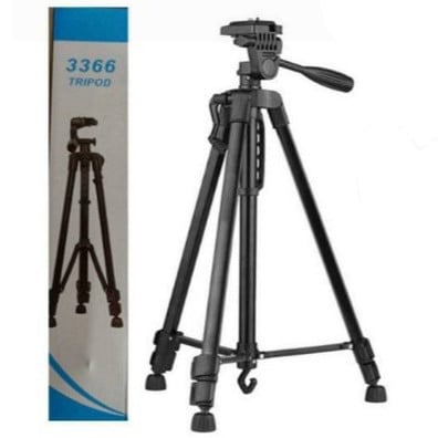 Picture of Aluminum Tripod Stand 3366 For Mobile and DSLR Camera
